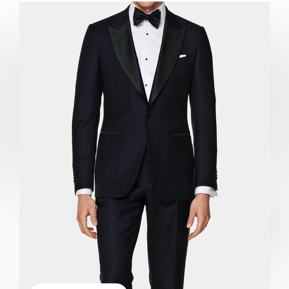 Navy suit supply tux
